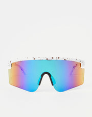 Route One Eastbound Sunglasses - White/Coloured Mirror