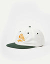 Route One What Are The Chances Unstructured Strapback Cap - Natural/Forest