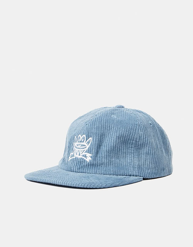 Route One Croak Cord 6 Panel Cap – Steinblau