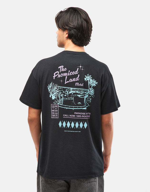 Route One The Promised Land T-Shirt - Black