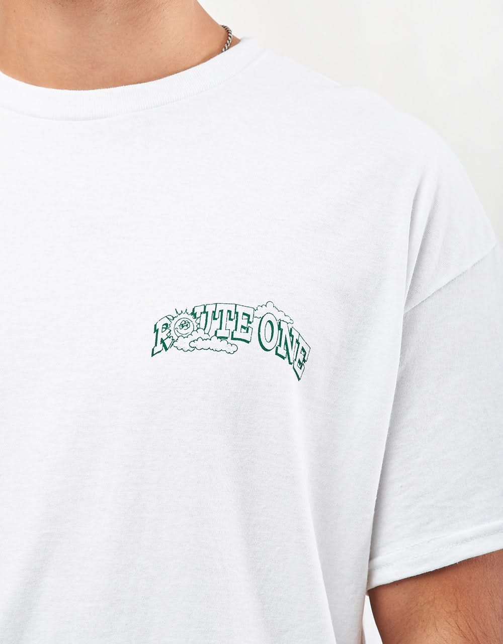 Route One Construction T-Shirt - White