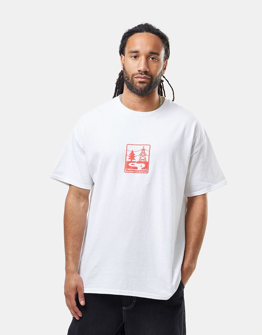 Route One The Natural World T-Shirt - White