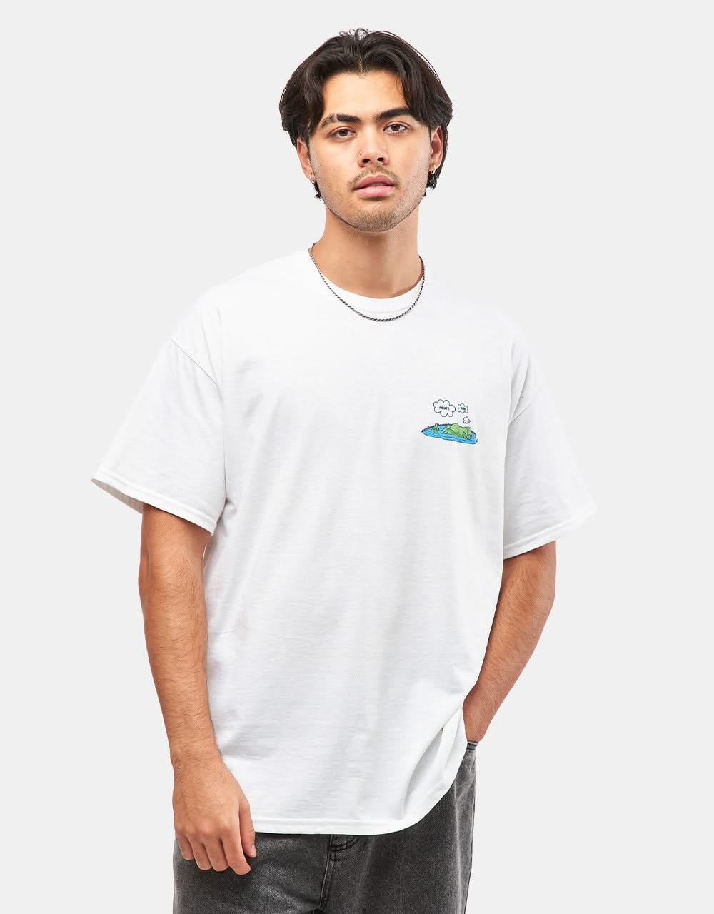 Route One Pondering T-Shirt - White