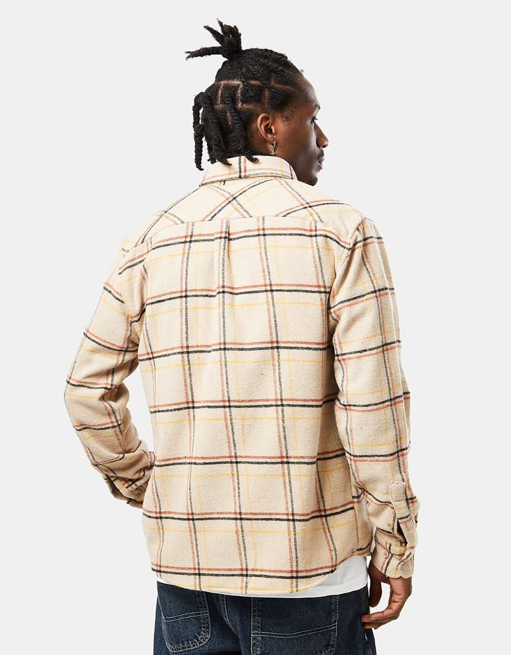 Route One Brockway Flannel Shirt - Sand