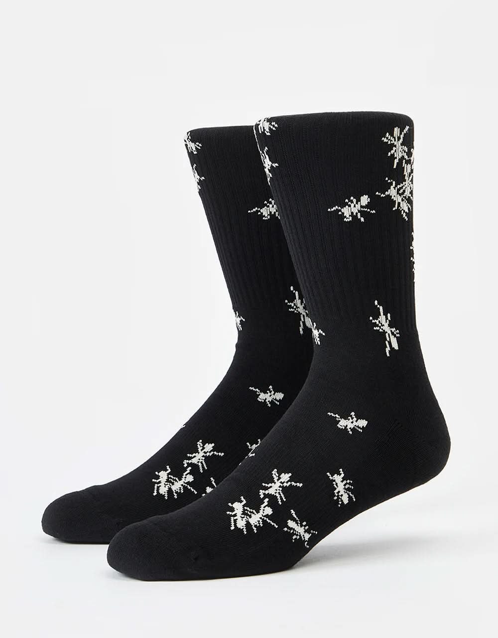 Calcetines Route One Ants Crew -Negro