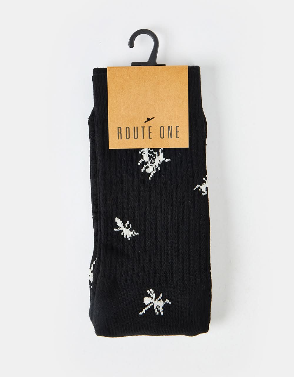 Calcetines Route One Ants Crew -Negro