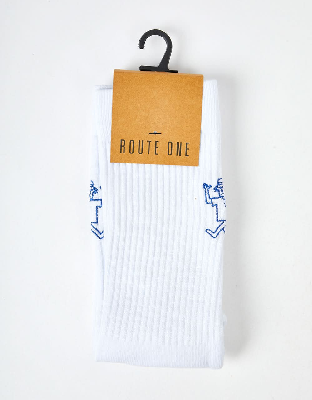 Chaussettes Route One Good Day Crew -Blanc