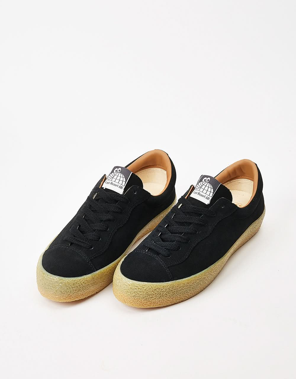 Last Resort AB VM002 Suede Lo Skate Shoes - Black/Gum