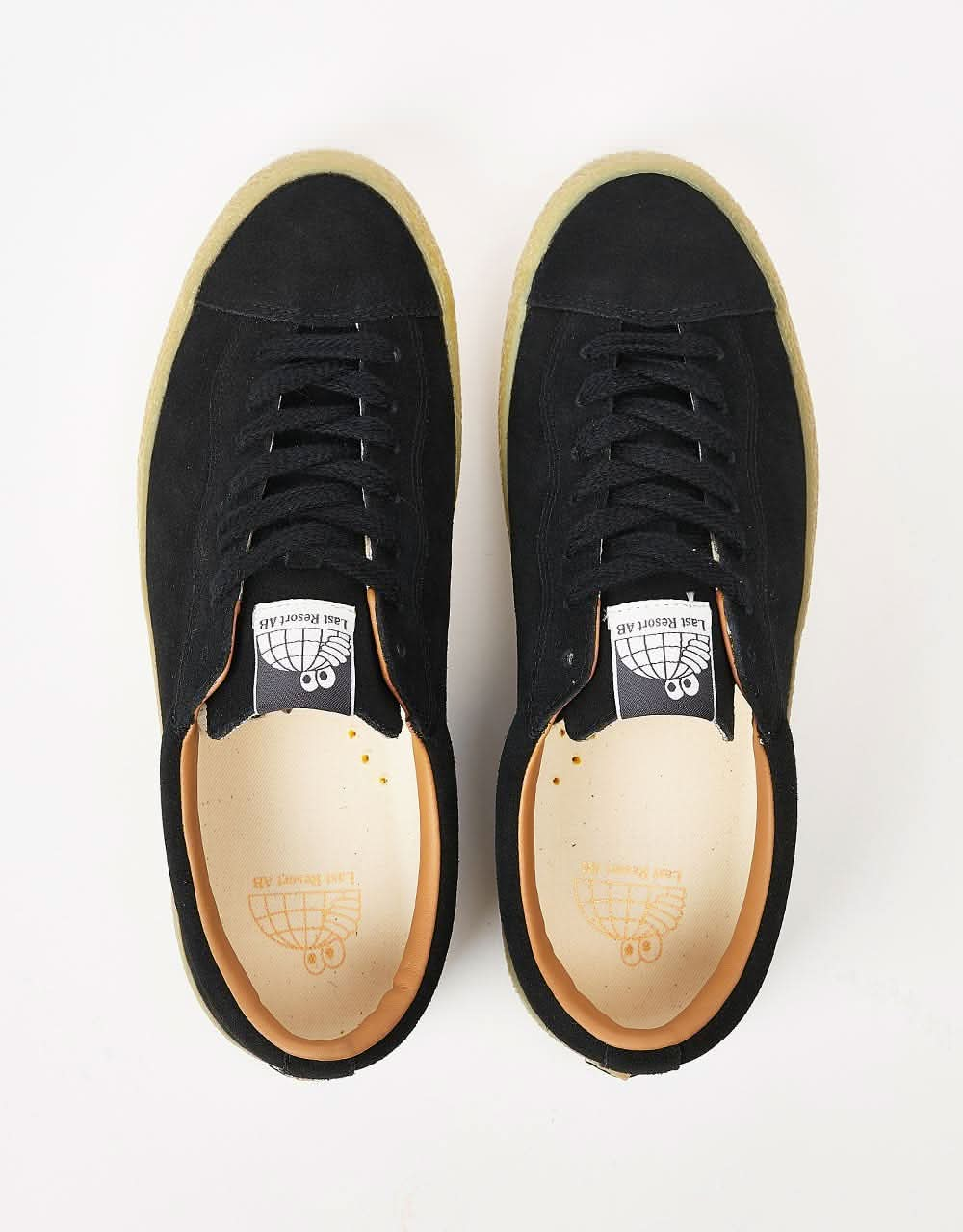 Last Resort AB VM002 Suede Lo Skate Shoes - Black/Gum