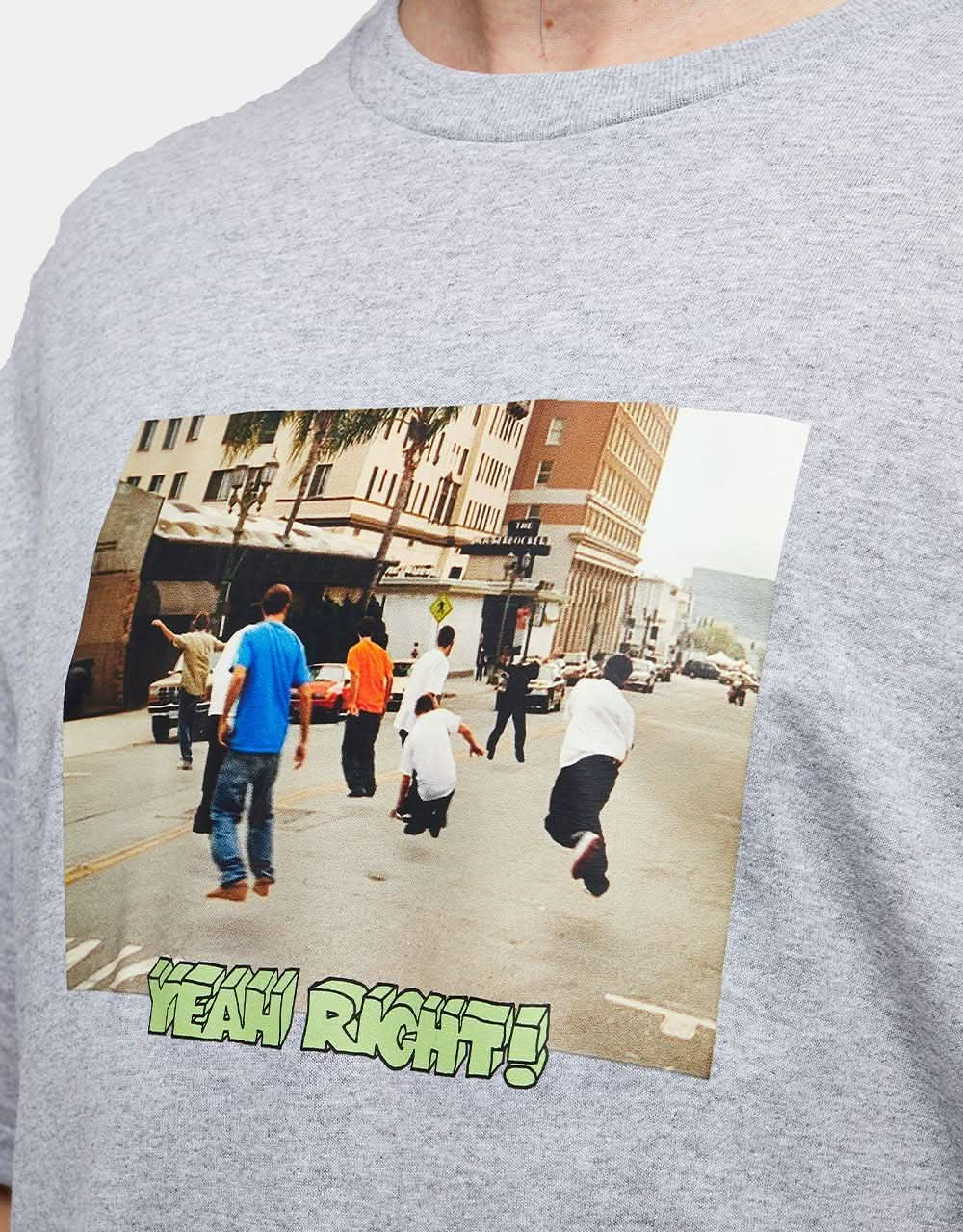 Girl Yeah Right! 20 Year Photo T-Shirt - Sport Grey