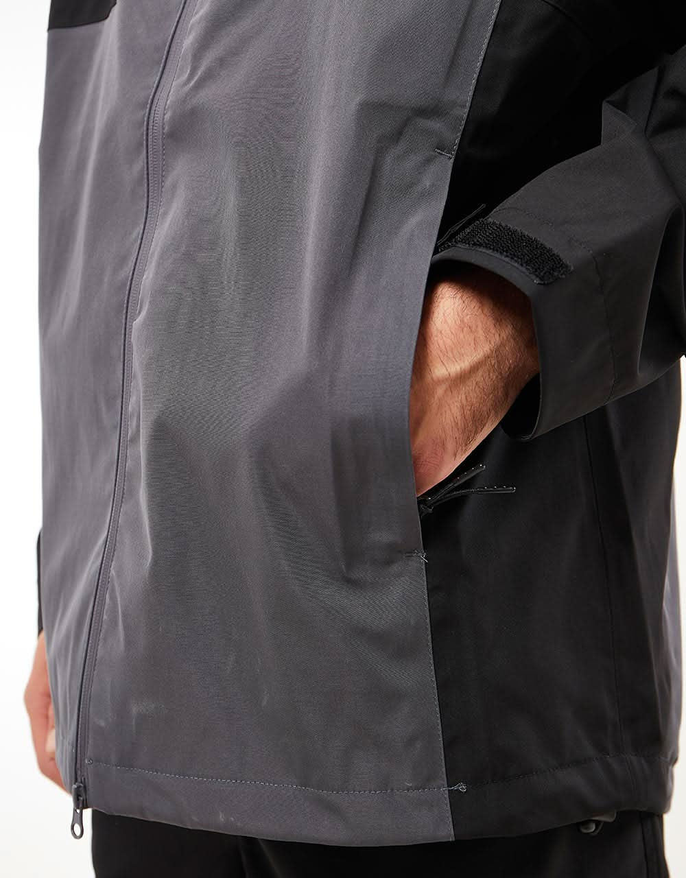 Route One Explorer Jacket - Black/Charcoal