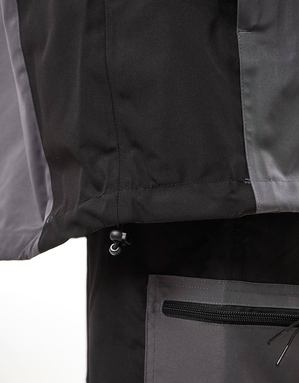 Route One Explorer Jacket - Black/Charcoal