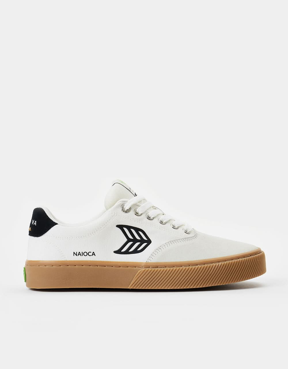 Cariuma Naioca Skateschuhe – Off White Vintage/Gummi/Schwarz