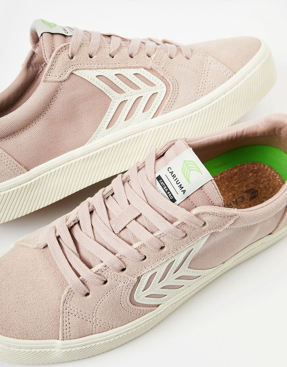 Cariuma Catiba Pro Skate Shoes - Rose Ivory