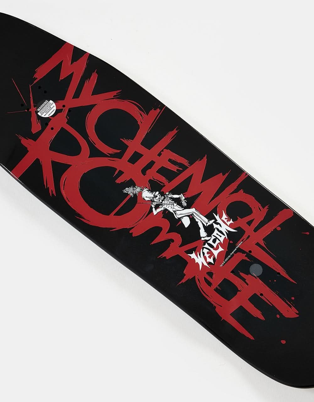 Welcome x My Chemical Romance The Black Parade on Gaia Skateboard Deck - 9.6"