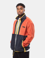 Columbia Back Bowl™ Full Zip Fleece - Warp Red/Raw Honey