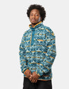 Columbia Helvetia™ Half Snap Fleece - Night Wave Checkered Peaks Multi