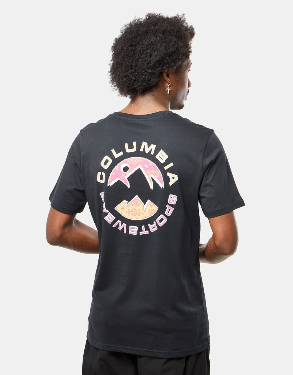 Columbia Rapid Ridge™ Back Graphic II T-Shirt - Black/Circular Heritage Graphic