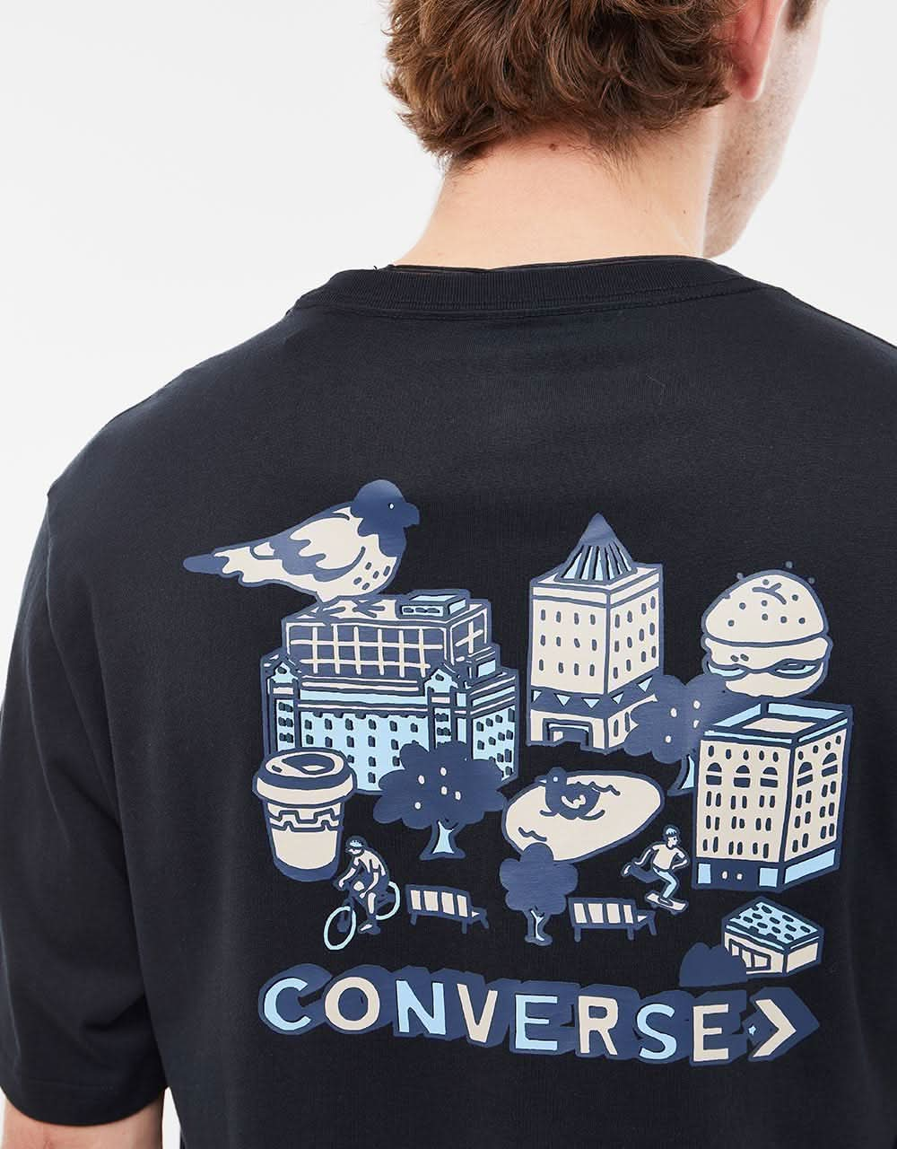 Converse City Tour T-Shirt - Converse Black