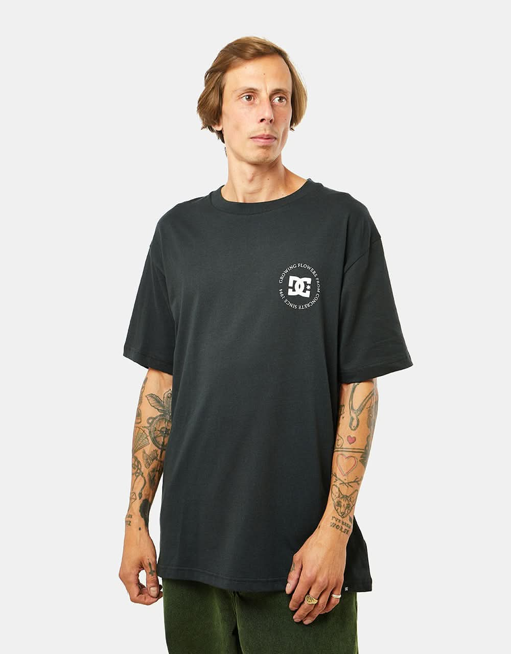 DC Concrete T-Shirt - Pirate Black