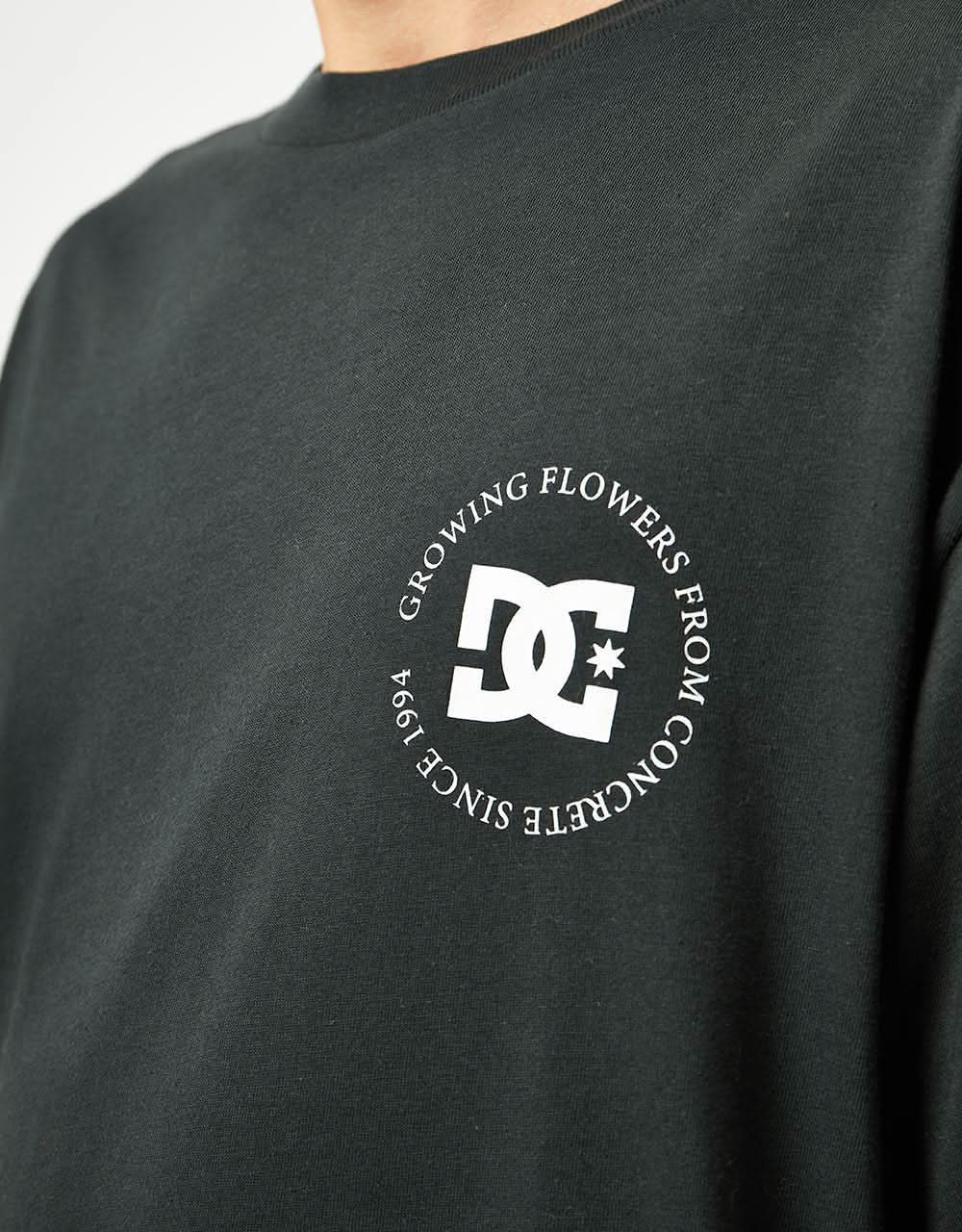 DC Concrete T-Shirt - Pirate Black