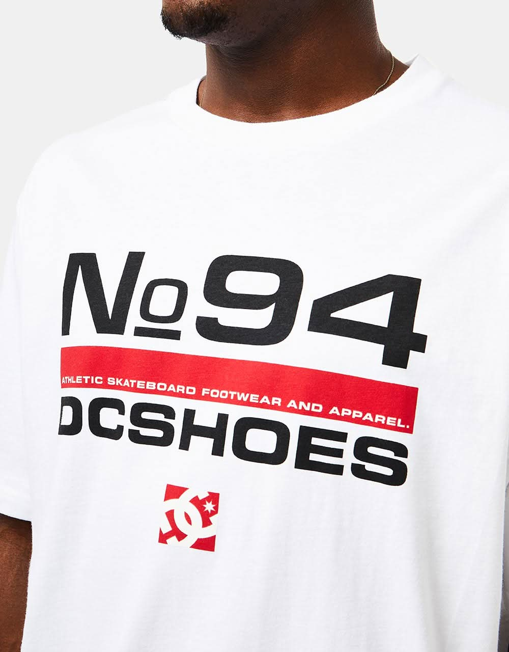 Camiseta DC Nine Four - Blanco 