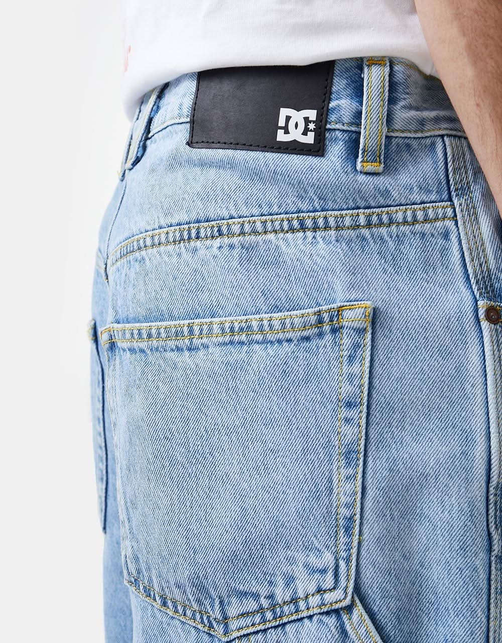 DC Worker Baggy Denim Carpenter Hose – Indigo Light