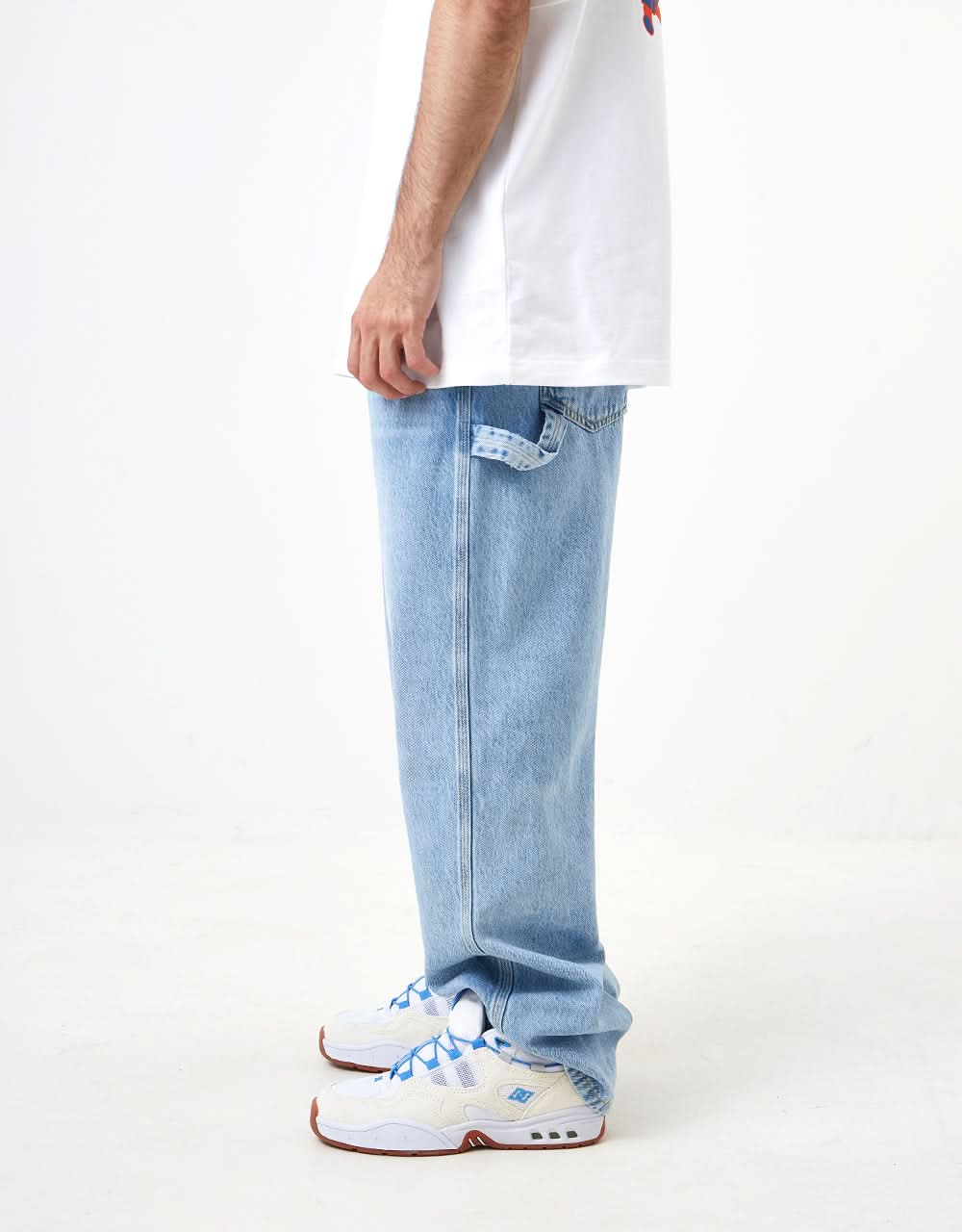 DC Worker Baggy Denim Carpenter Pant - Indigo Light