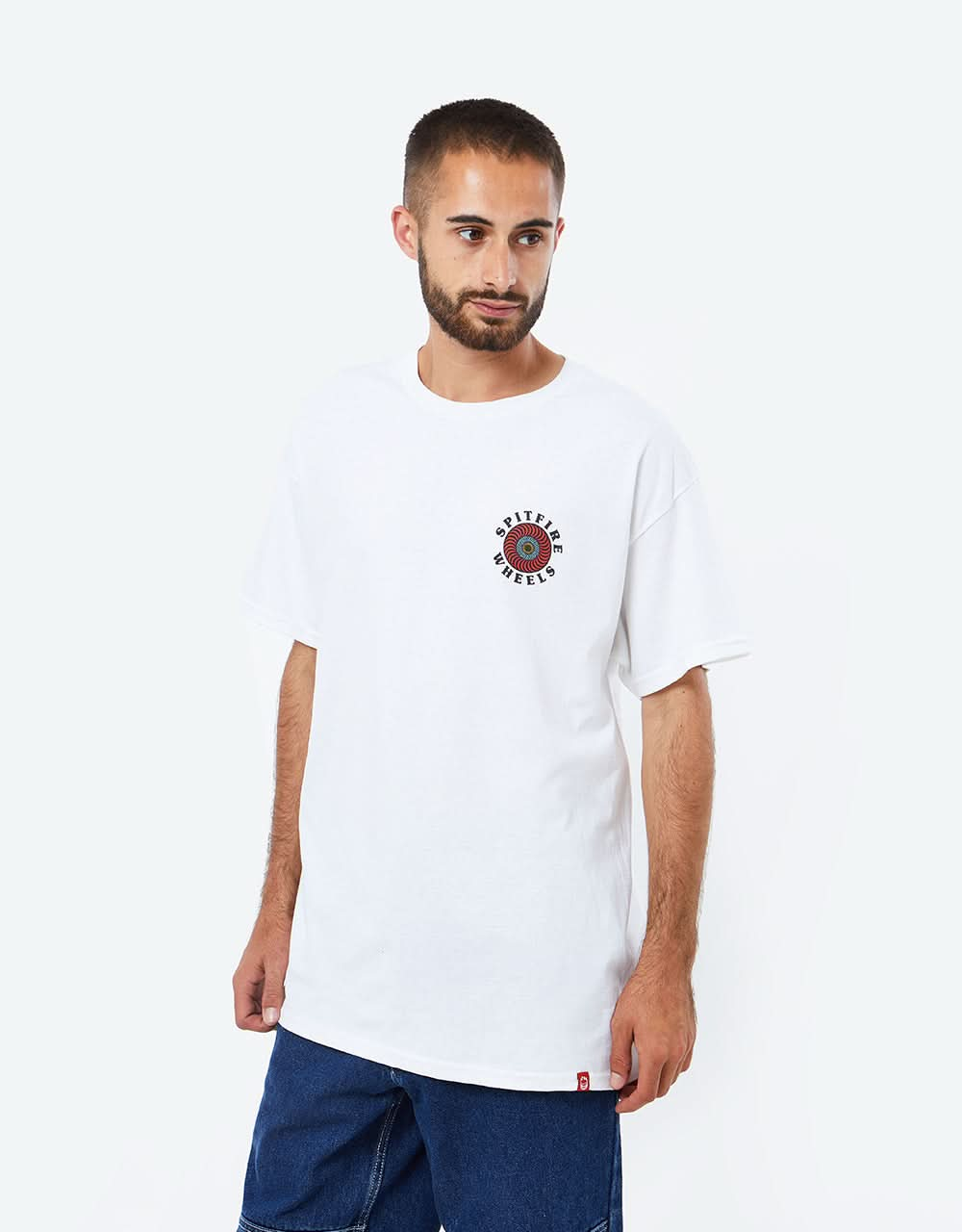 Spitfire OG Classic Fill T-Shirt - White/Multi