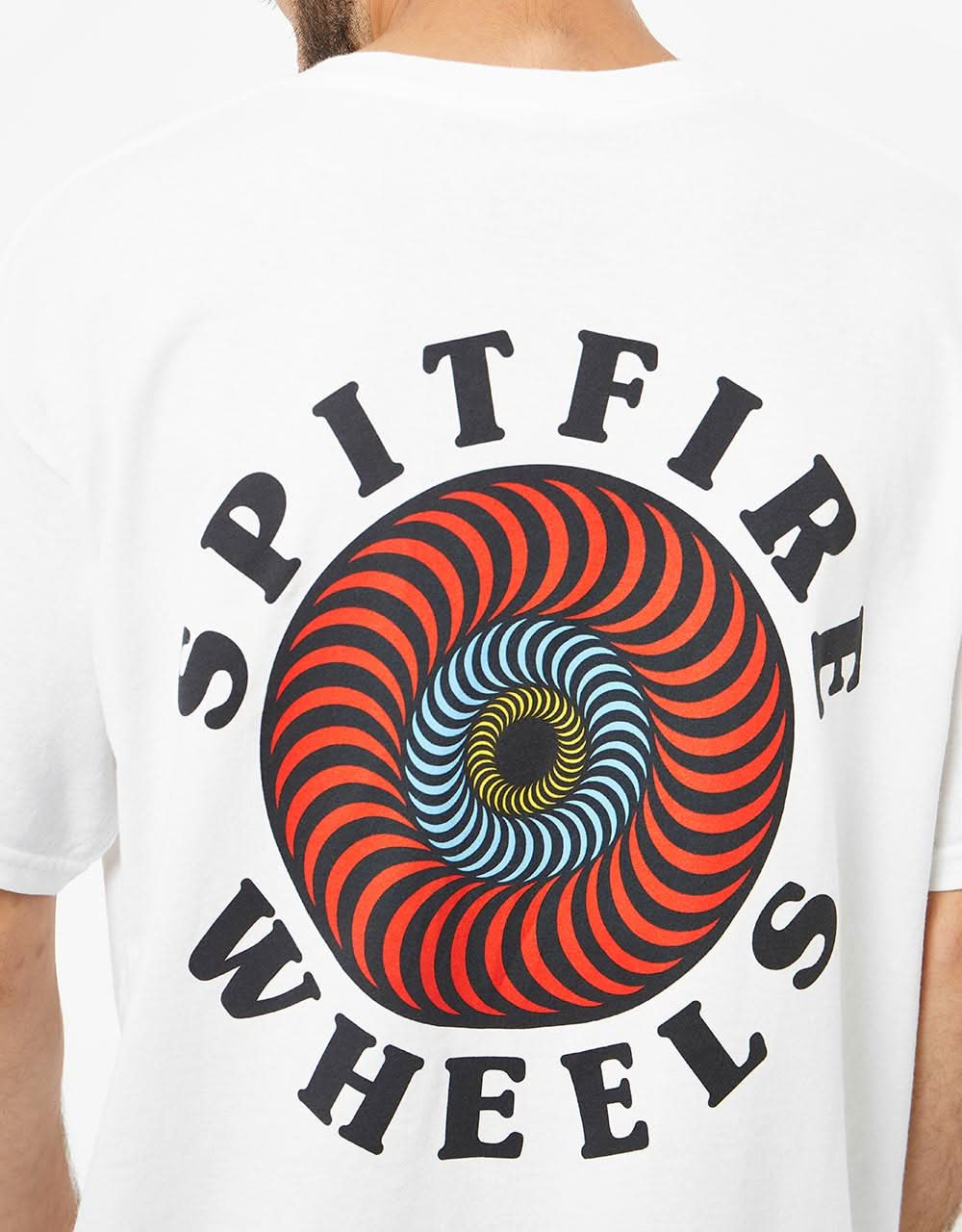 Spitfire OG Classic Fill T-Shirt - White/Multi