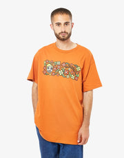 Krooked Sweatpants T-Shirt - Orange/Multi