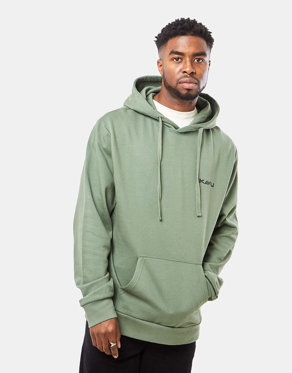 Kavu Compass Pullover Hoodie - Dark Forest