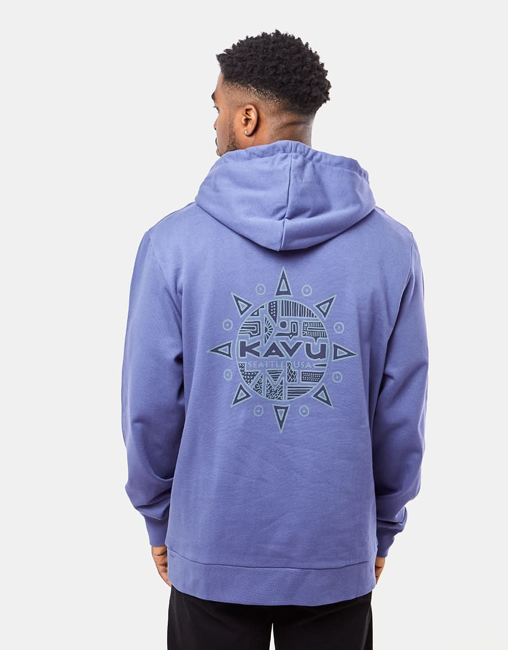 Kavu Compass Pullover Hoodie - Skipper Blue