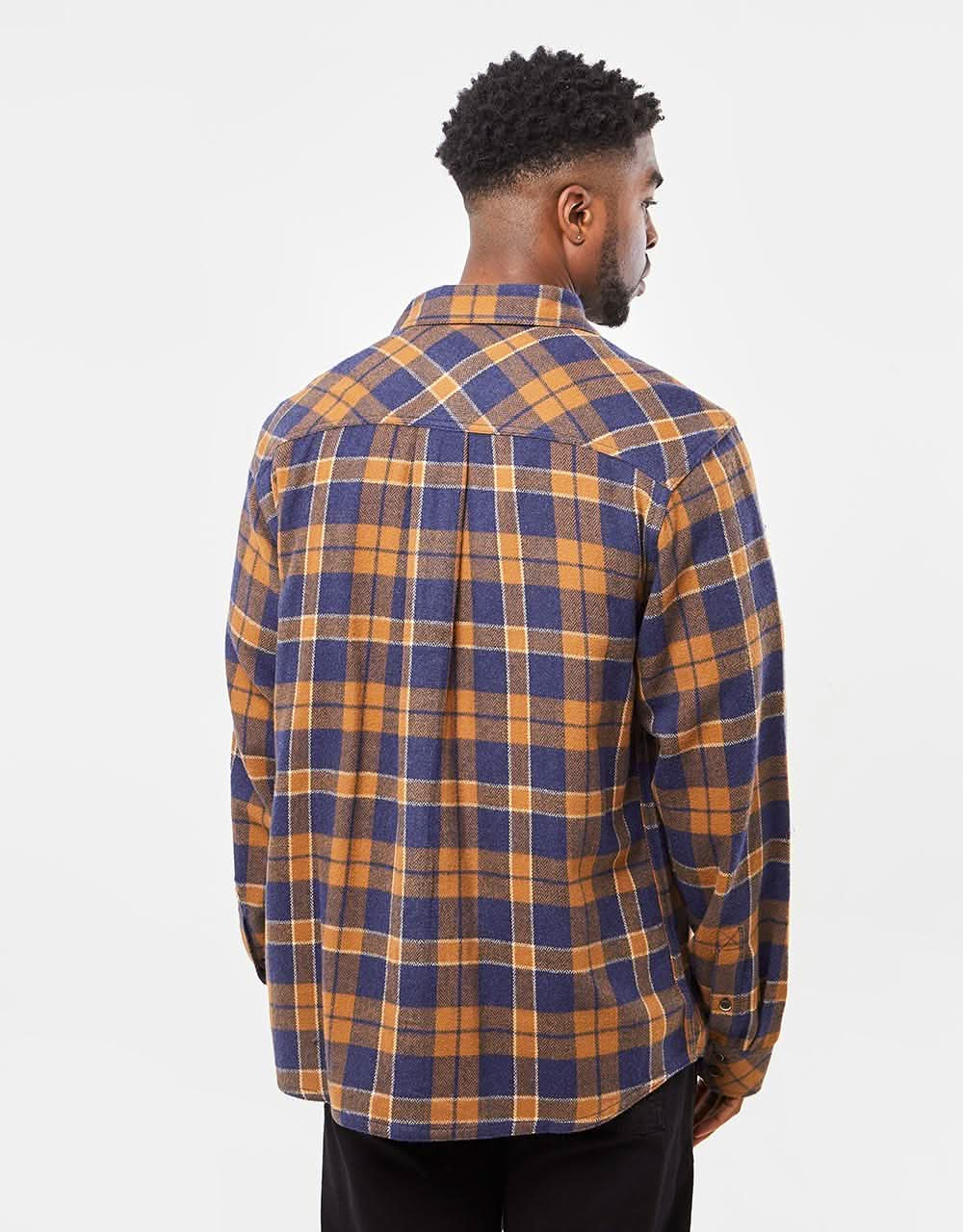 Kavu Big Joe Flannel Shirt - Blue Amber