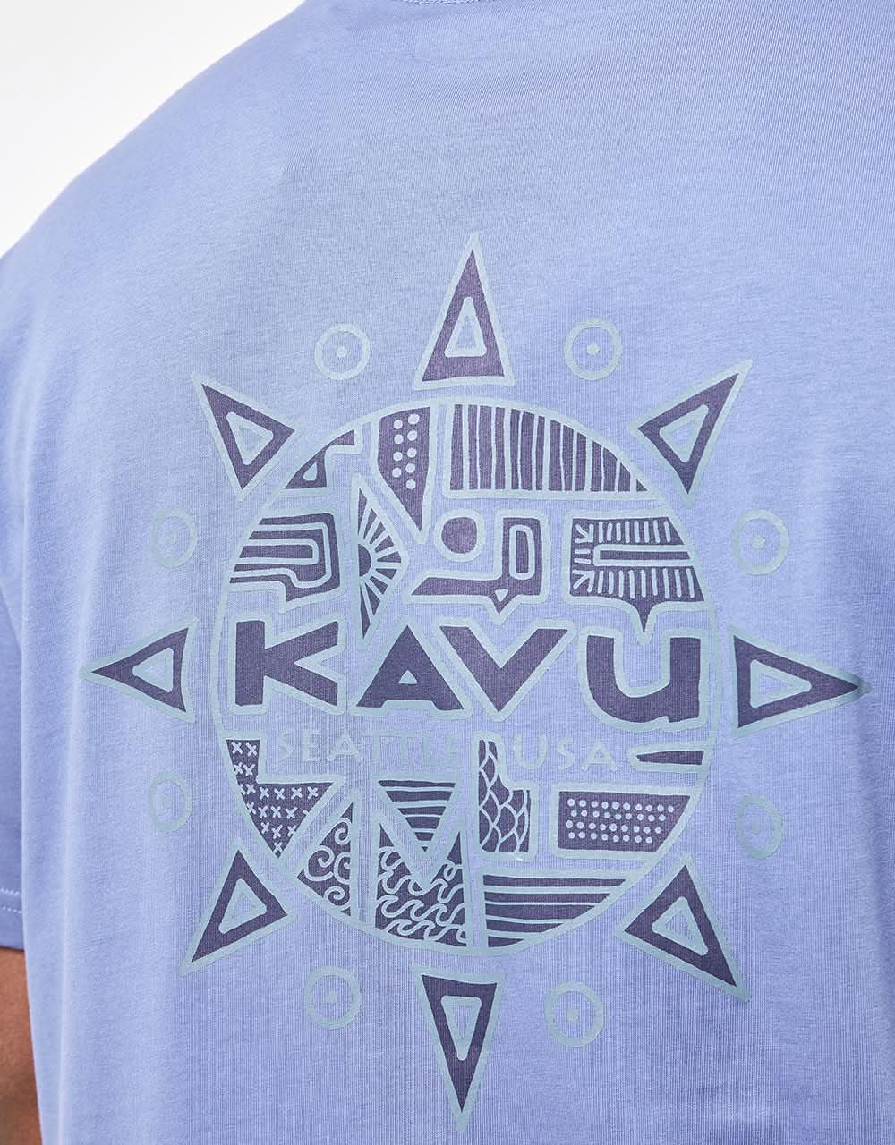 Kavu Compass T-Shirt - Skipper Blue