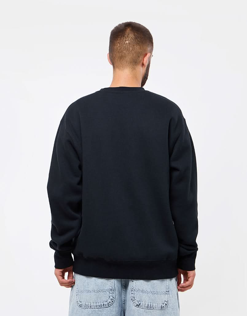 HUF Home Team Crewneck - Black