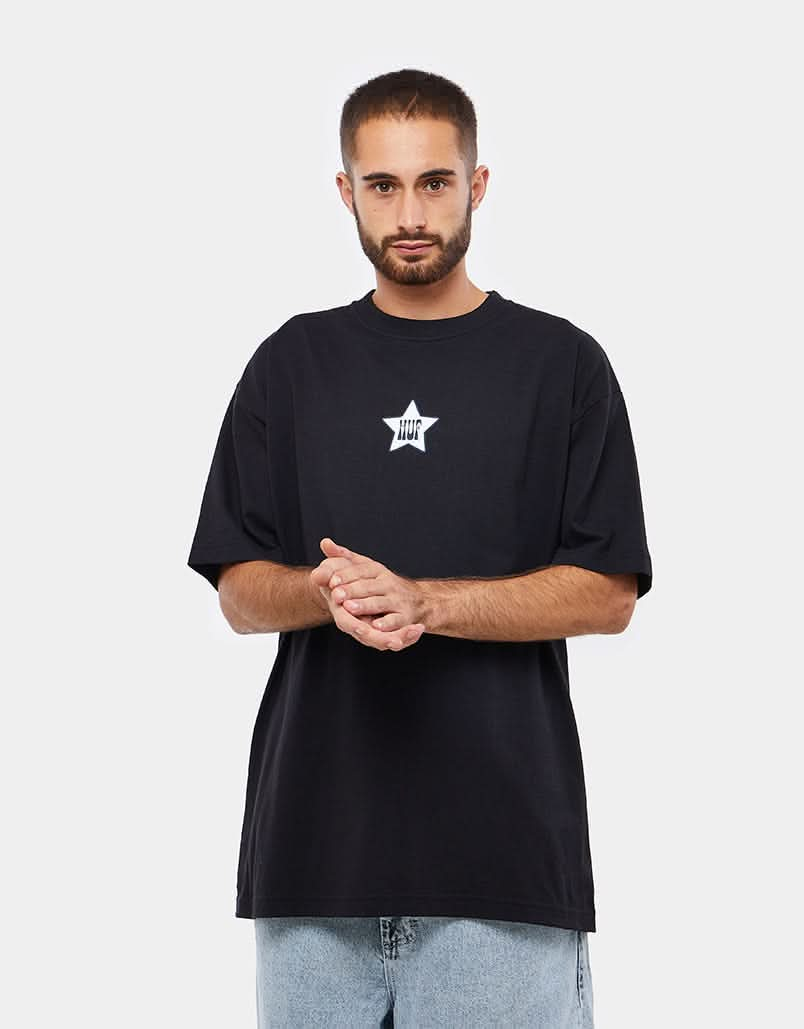 HUF H Stardust T-Shirt - Black