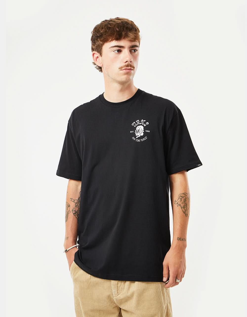 Vans Shaken Skull T-Shirt - Black