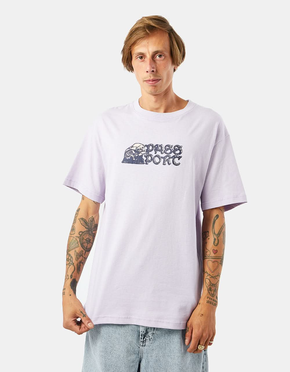 Pass Port Gargoyle T-Shirt - Lavender