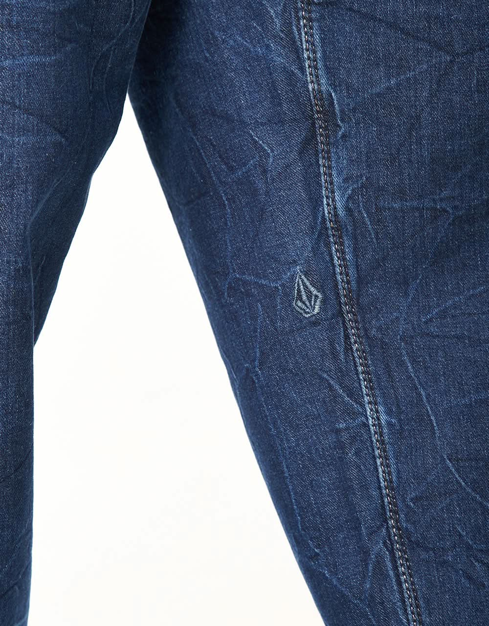 Denim affusolato Billow di Volcom - acido azzurro