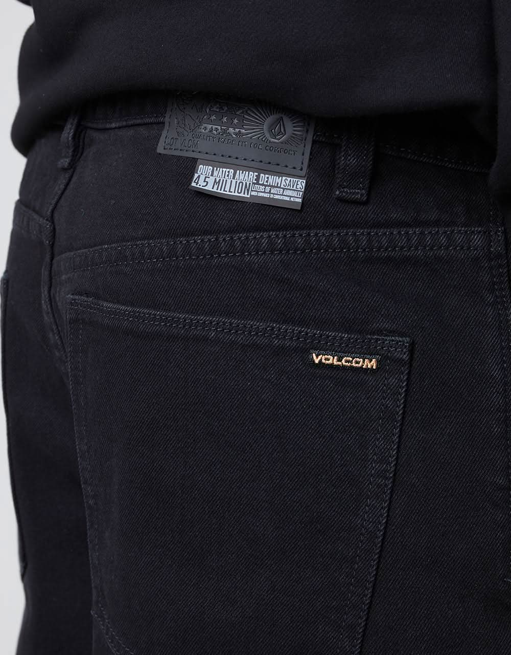 Volcom Billow Tapered Denim - Black