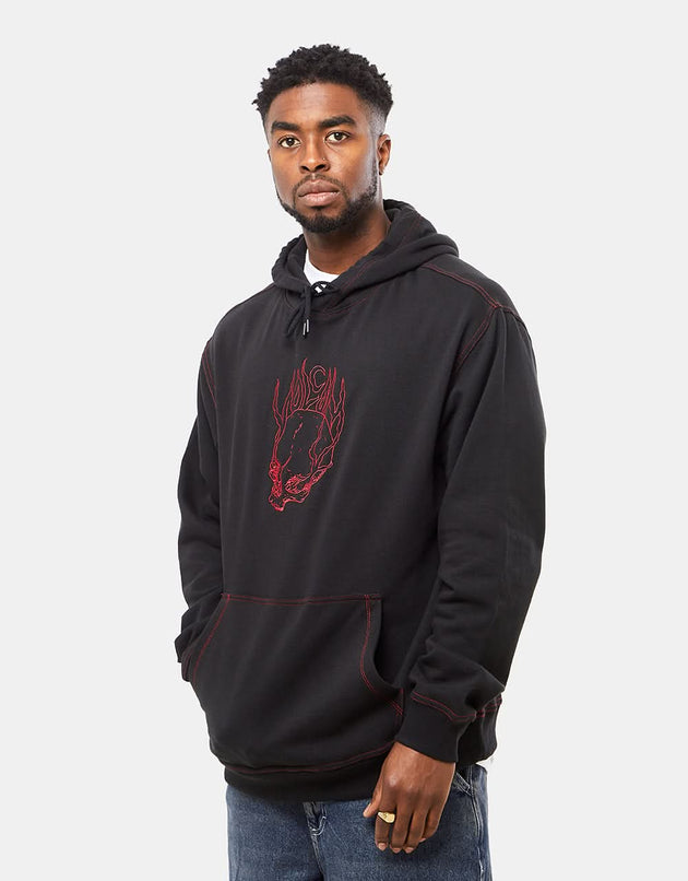 Volcom Burnher Pullover Hoodie - Black