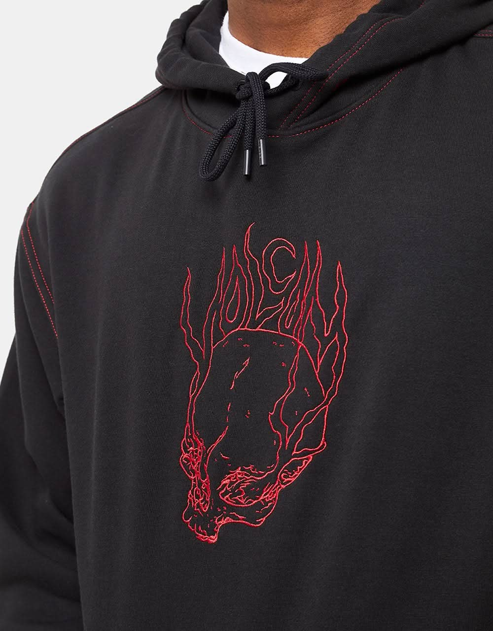 Volcom Sweat à capuche Burnher - Noir