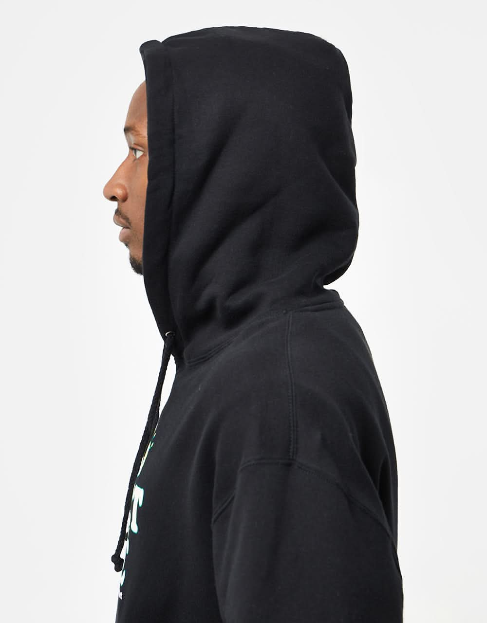 The Quiet Life Everyday Bouquet Pullover Hoodie - Black