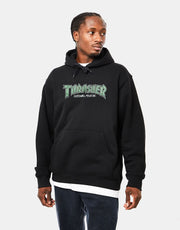 Thrasher Brick Pullover Hoodie – Schwarz