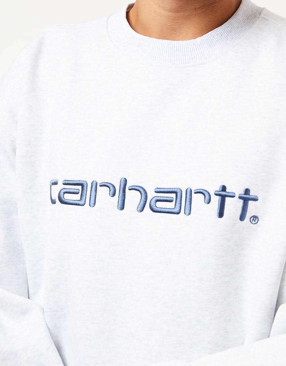 Carhartt WIP Carhartt Sweat - Ash Heather/Liberty