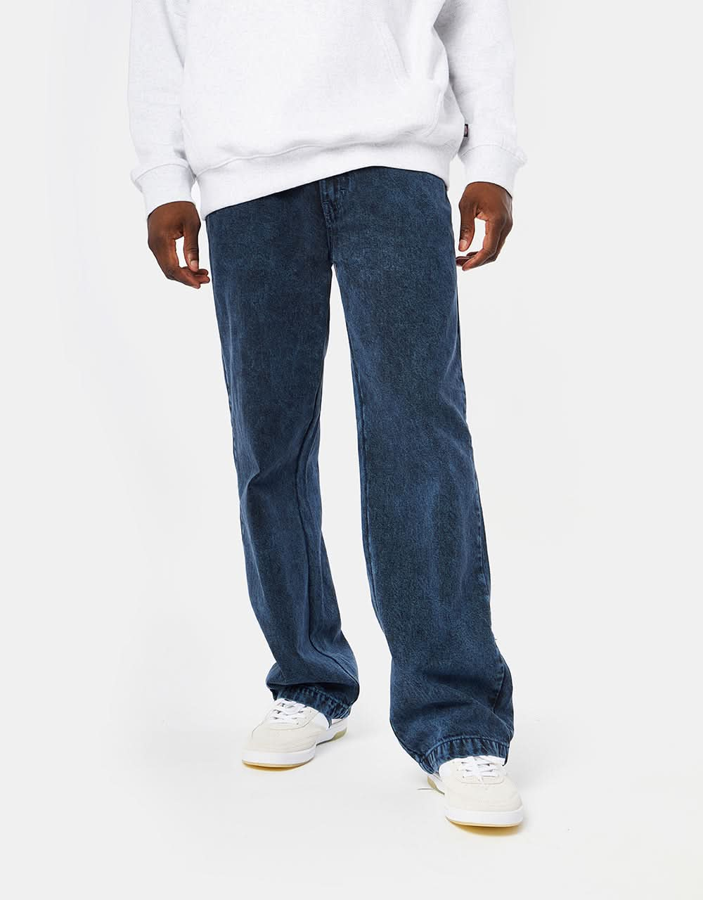 Dickies x Tom Knox Loose Denim Jean - Garment Dye Deep Blue