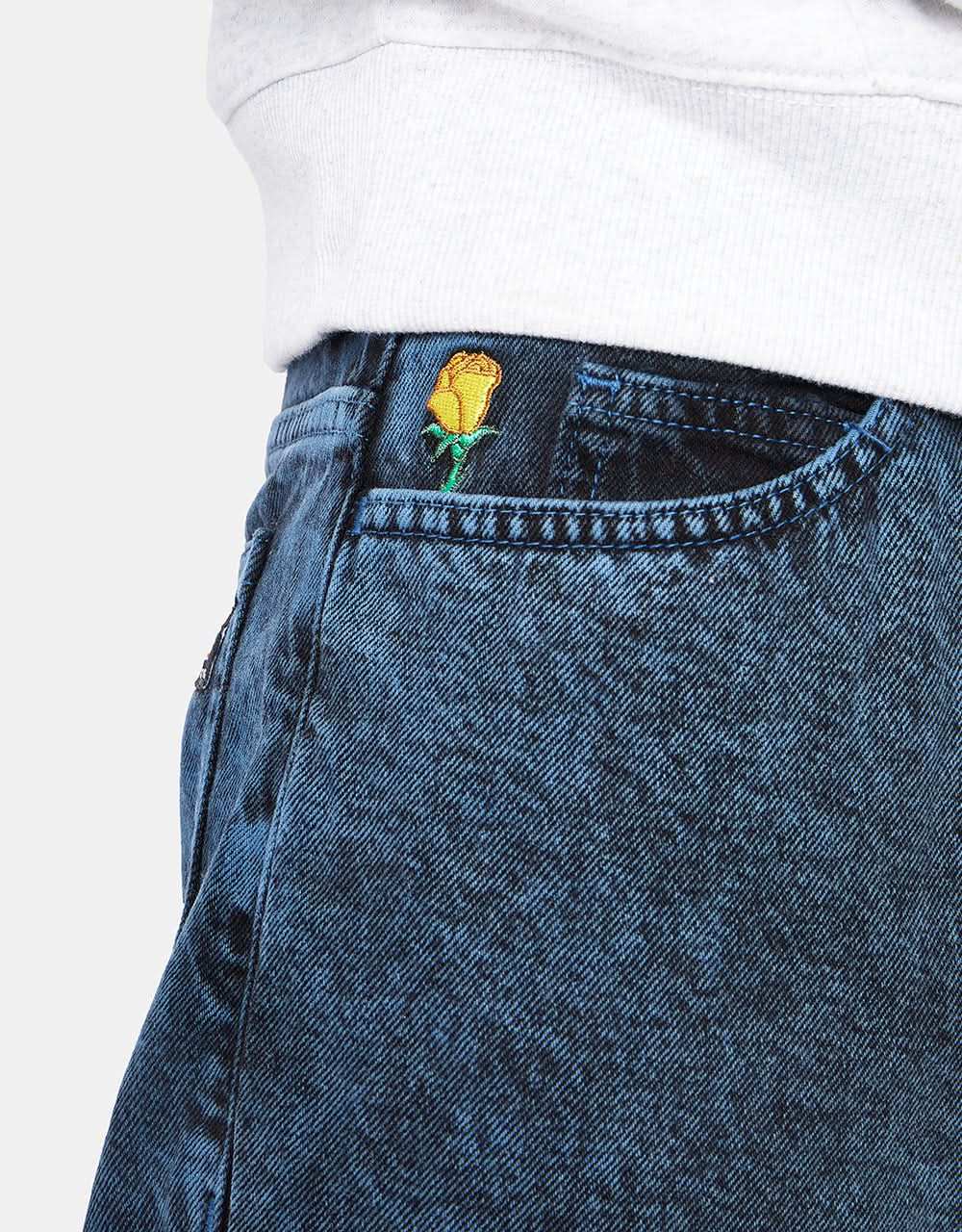 Dickies x Tom Knox Loose Denim Jean - Garment Dye Deep Blue