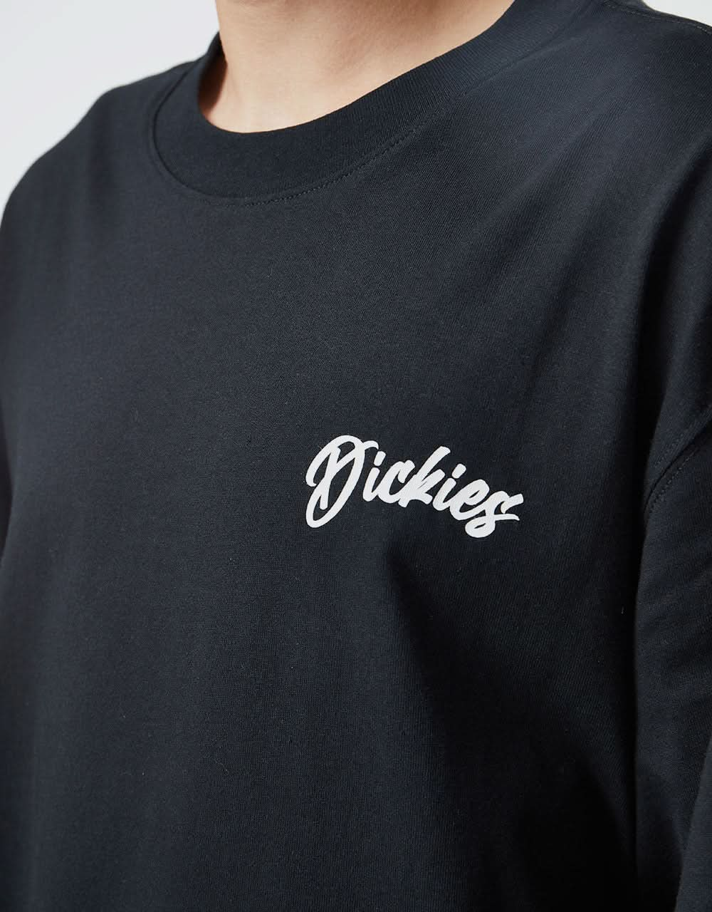 T-Shirt L/S Dickies Dighton - Noir