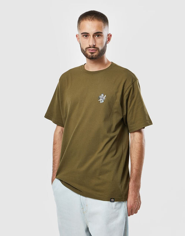 Dickies Scott City T-Shirt - Dark Olive